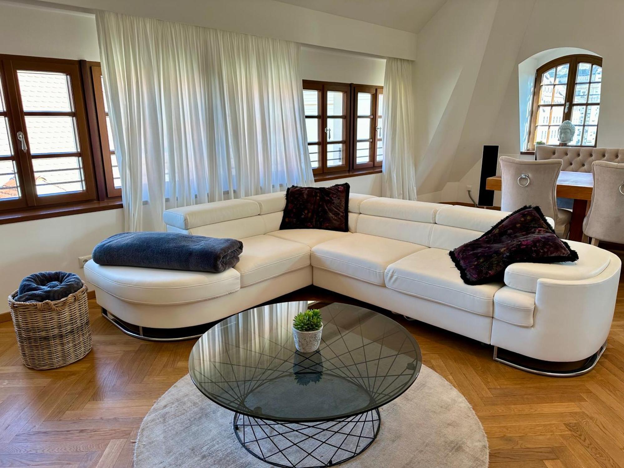 Luxus Suite Mit Einmaligem Blick Auf Die Frauenkirche Дрезден Экстерьер фото